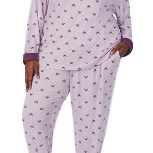 Disney Lavender Pajama Set with Purple Accents